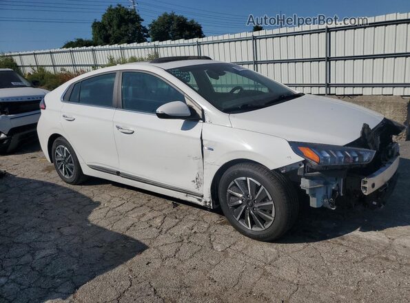 KMHC85LJ7LU076606 2020 HYUNDAI IONIQ White Передня права чверть