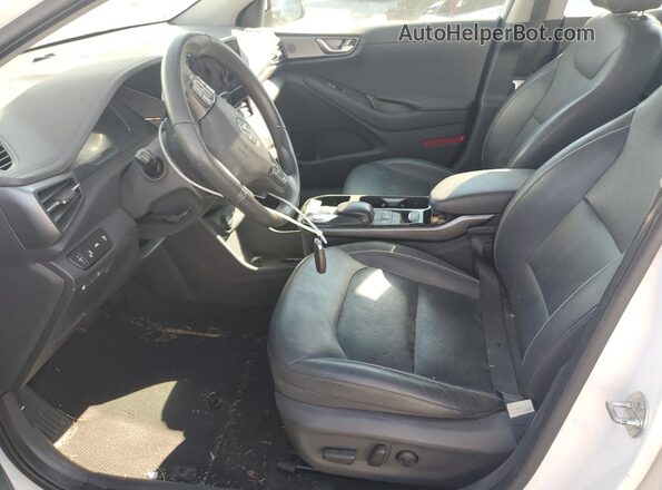 KMHC85LJ7LU076606 2020 HYUNDAI IONIQ White Вид салону спереду