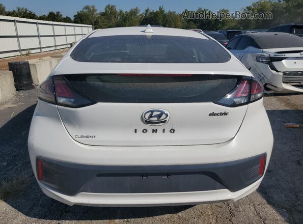KMHC85LJ7LU076606 2020 HYUNDAI IONIQ White Вид ззаду
