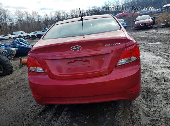 KMHCT4AE0GU138898 2016 HYUNDAI ACCENT Brown Widok z tyłu