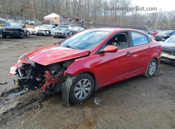KMHCT4AE0GU138898 2016 HYUNDAI ACCENT Brown Przód lewy