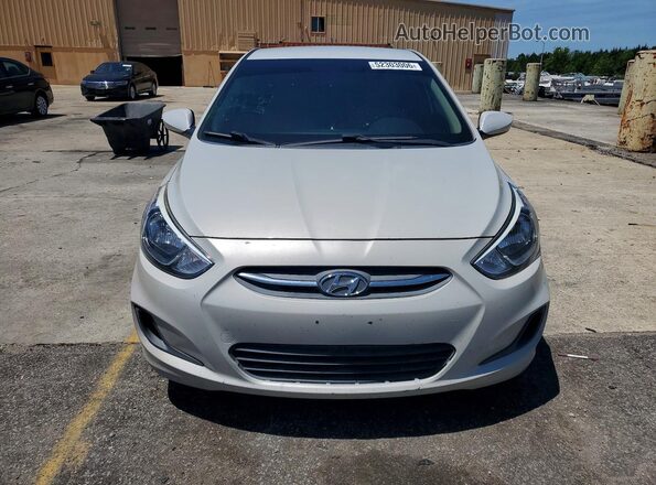 KMHCT4AE0HU190985 2017 HYUNDAI ACCENT Бежевый Вид спереди