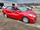 2017 Hyundai Accent Se Красный vin: KMHCT4AE0HU240994