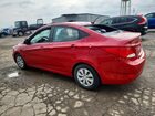 2017 Hyundai Accent Se Красный vin: KMHCT4AE0HU240994