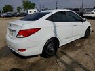 2017 Hyundai Accent Se White vin: KMHCT4AE0HU242471