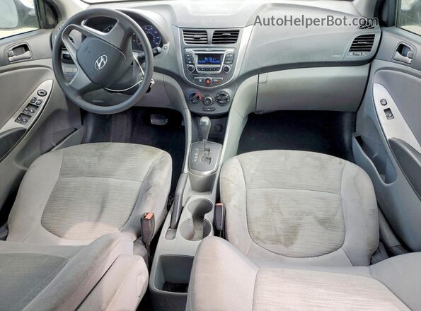KMHCT4AE0HU242471 2017 HYUNDAI ACCENT White Vista del salpicadero