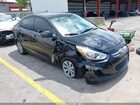 2017 Hyundai Accent Se Black vin: KMHCT4AE1HU352011