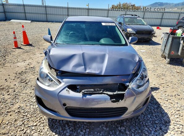 KMHCT4AE2GU063248 2016 HYUNDAI ACCENT Silver Widok z przodu