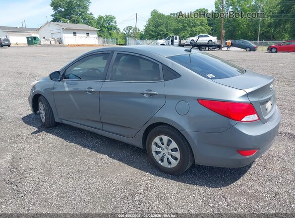 KMHCT4AE2GU068319 2016 HYUNDAI ACCENT Серый Задняя левая четверть