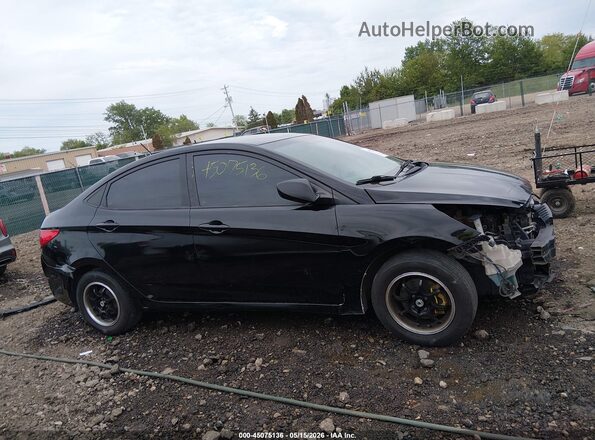 KMHCT4AE2GU134951 2016 HYUNDAI ACCENT Black სალონის 360-გრადუსიანი ხედი
