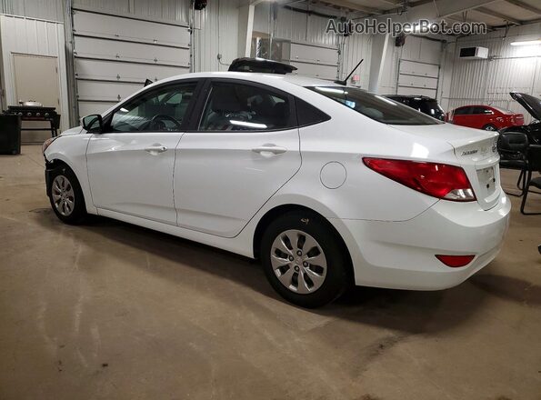 KMHCT4AE2HU294605 2017 HYUNDAI ACCENT Белый Задняя левая четверть