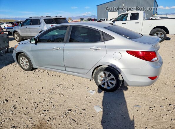 KMHCT4AE3GU161074 2016 HYUNDAI ACCENT Серебряный Задняя левая четверть