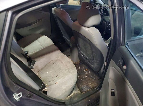 KMHCT4AE3HU204345 2017 HYUNDAI ACCENT Gray Вид задніх сидінь