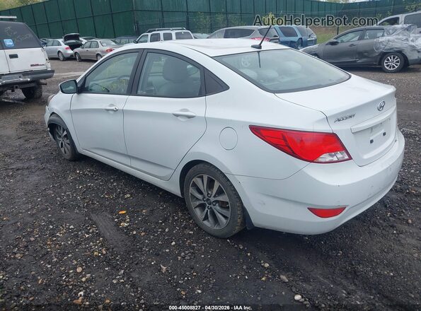 KMHCT4AE3HU379629 2017 HYUNDAI ACCENT White Tył lewy