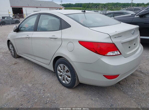 KMHCT4AE4GU002922 2016 HYUNDAI ACCENT Cream Tył lewy