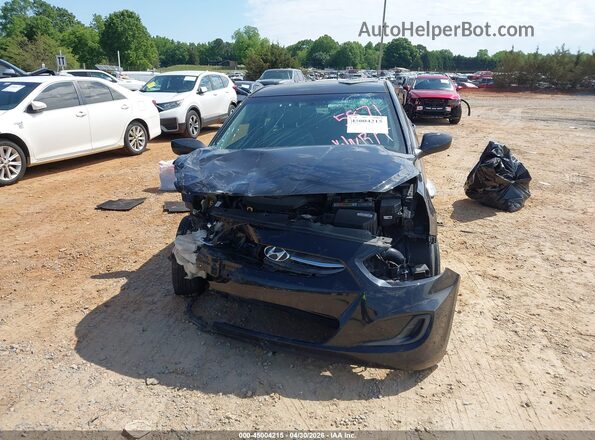 KMHCT4AE4GU075871 2016 HYUNDAI ACCENT Black Widok wnętrza z tyłu