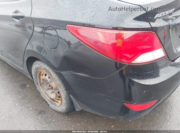 KMHCT4AE4GU144087 2016 HYUNDAI ACCENT Черный Вид спереди