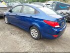 2016 Hyundai Accent Se Blue vin: KMHCT4AE4GU145904