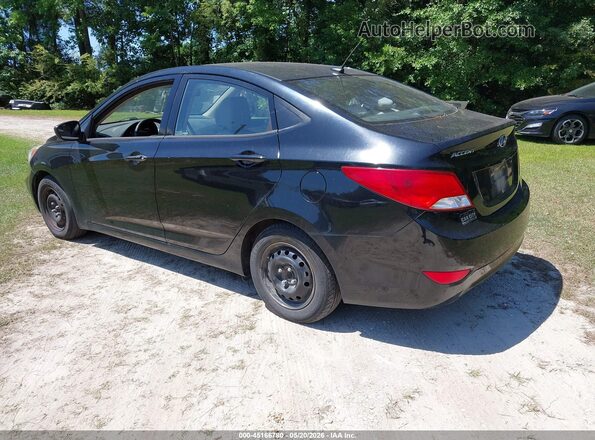 KMHCT4AE4GU165151 2016 HYUNDAI ACCENT Black Tył lewy