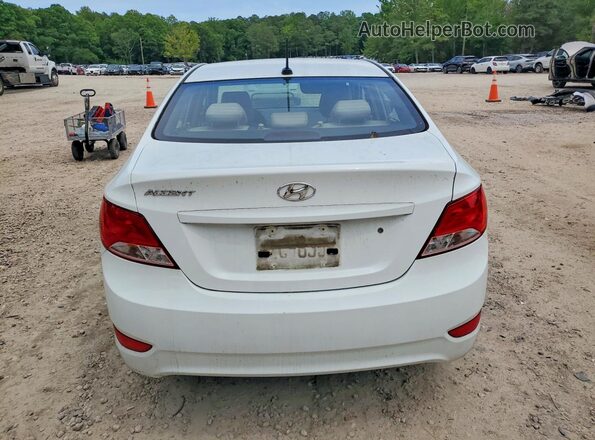 KMHCT4AE4GU973144 2016 HYUNDAI ACCENT Белый Вид сзади