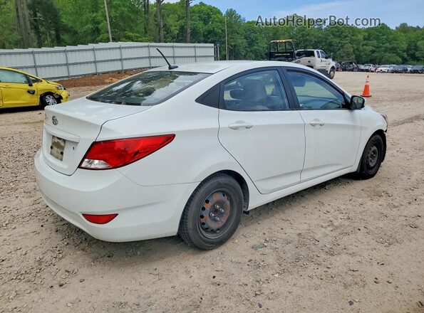 KMHCT4AE4GU973144 2016 HYUNDAI ACCENT Белый Задняя правая четверть