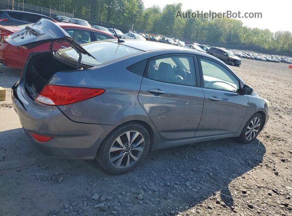KMHCT4AE4HU271617 2017 HYUNDAI ACCENT Gray Tył prawy