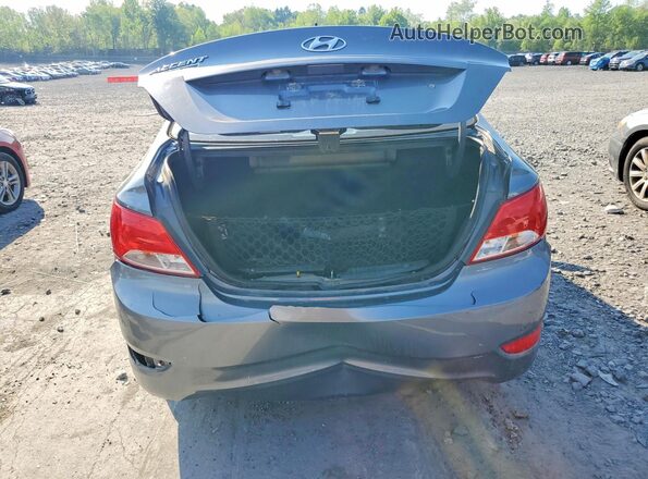 KMHCT4AE4HU271617 2017 HYUNDAI ACCENT Gray Widok z tyłu