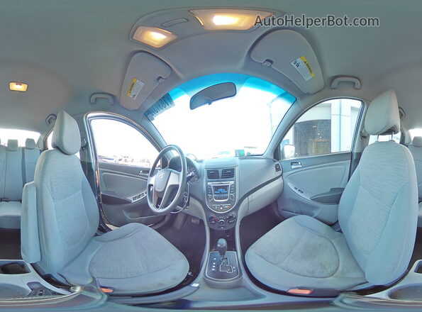KMHCT4AE4HU297831 2017 HYUNDAI ACCENT Gray Vista de la etiqueta del VIN