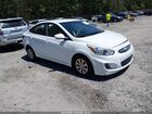 2017 Hyundai Accent Se Белый vin: KMHCT4AE4HU342976