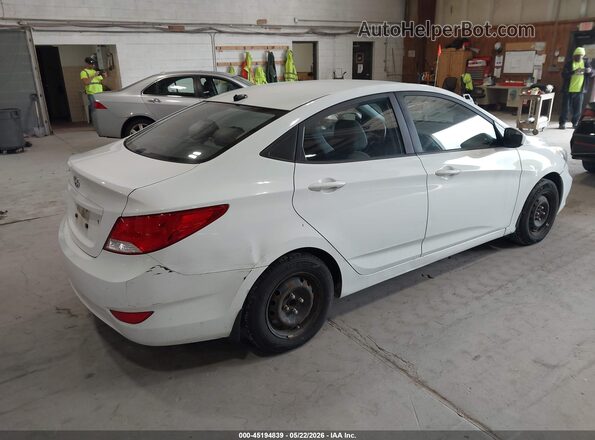 KMHCT4AE5GU074390 2016 HYUNDAI ACCENT White Tył prawy
