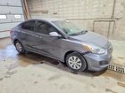 2016 Hyundai Accent Sedan Серый vin: KMHCT4AE5GU075233