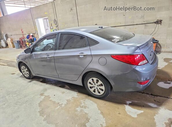 KMHCT4AE5GU075233 2016 HYUNDAI ACCENT Серый Задняя левая четверть