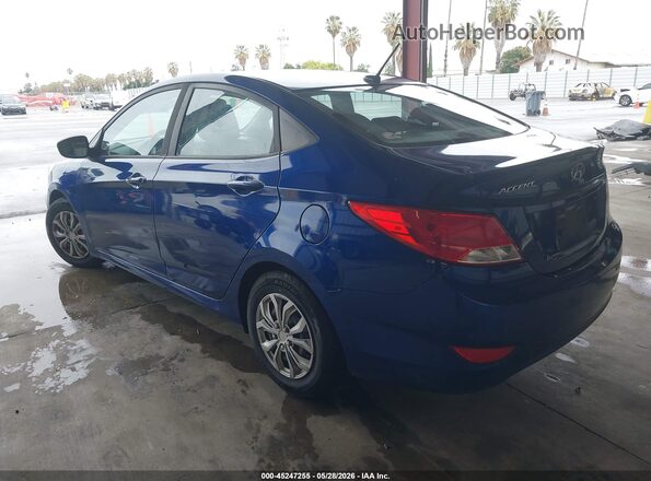 KMHCT4AE5GU118016 2016 HYUNDAI ACCENT Blue უკანა მარცხენა