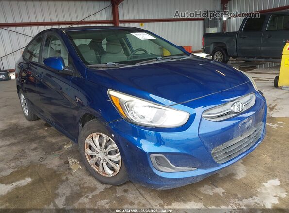 KMHCT4AE5GU118016 2016 HYUNDAI ACCENT Blue წინა მარჯვენა