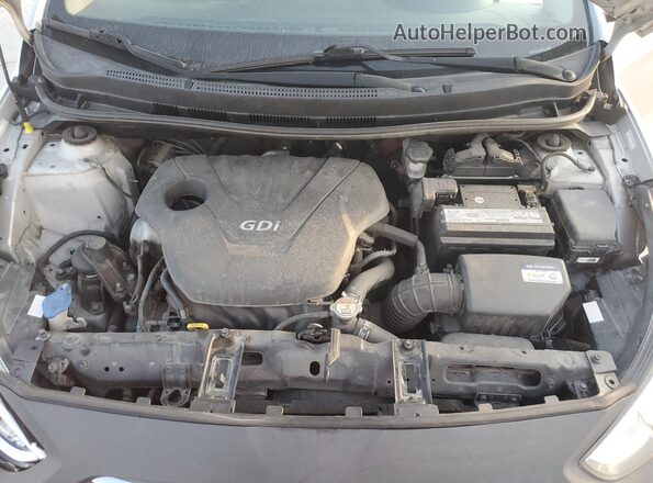 KMHCT4AE7GU014529 2016 HYUNDAI ACCENT Beige Widok wnętrza z tyłu