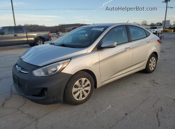 KMHCT4AE7GU014529 2016 HYUNDAI ACCENT Beige Przód lewy