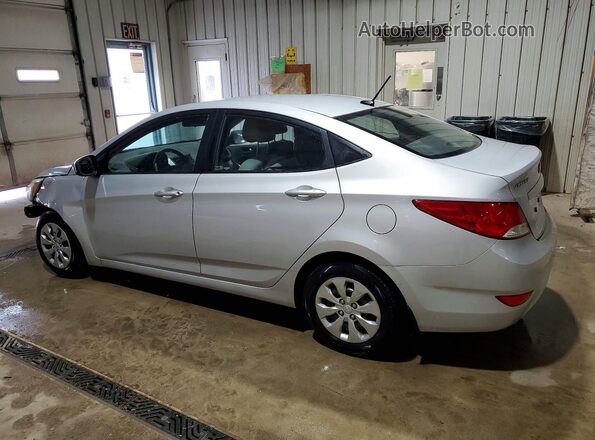 KMHCT4AE7GU061205 2016 HYUNDAI ACCENT Silver Rear left