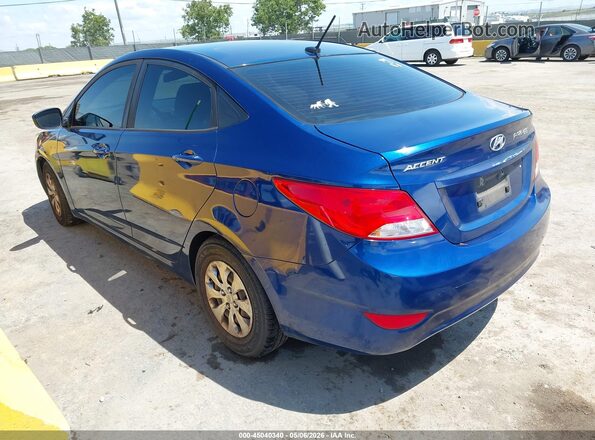 KMHCT4AE7HU272891 2017 HYUNDAI ACCENT Синий Задняя левая четверть