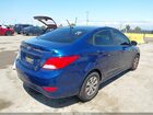 2017 Hyundai Accent Se Синий vin: KMHCT4AE7HU272891