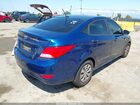 2017 Hyundai Accent Se Синий vin: KMHCT4AE7HU272891