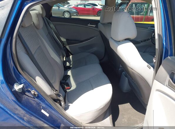 KMHCT4AE7HU272891 2017 HYUNDAI ACCENT Синий Вид наклейки с VIN-кодом