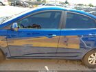 2017 Hyundai Accent Se Синий vin: KMHCT4AE7HU272891