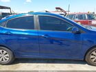 2017 Hyundai Accent Se Синий vin: KMHCT4AE7HU272891