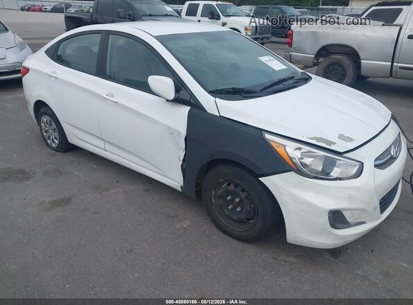 KMHCT4AE7HU296527 2017 HYUNDAI ACCENT White Delantero derecho