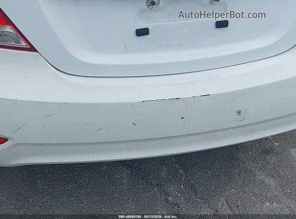 KMHCT4AE7HU296527 2017 HYUNDAI ACCENT White Vista del cuadro de instrumentos