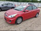 2017 Hyundai Accent Se Red vin: KMHCT4AE7HU298147