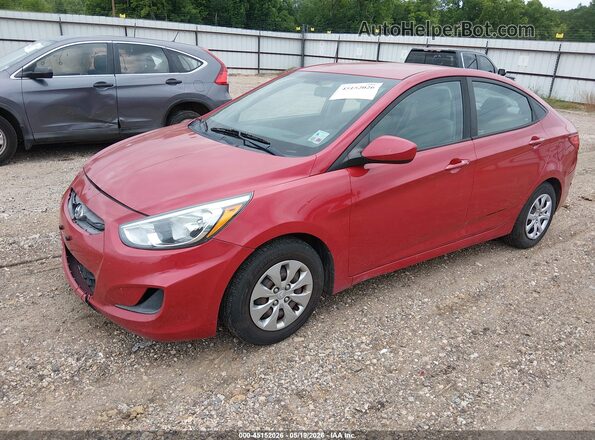 KMHCT4AE7HU298147 2017 HYUNDAI ACCENT Red Vista tres cuartos delantera izquierda