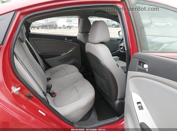 KMHCT4AE7HU298147 2017 HYUNDAI ACCENT Red Vista de la etiqueta del VIN