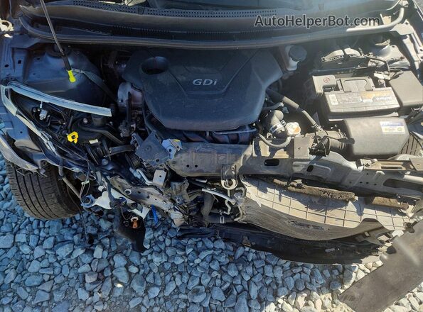 KMHCT4AE8GU091393 2016 HYUNDAI ACCENT Gray Вид задньої частини салону