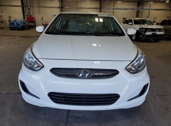 KMHCT4AE8GU149681 2016 HYUNDAI ACCENT White Widok z przodu